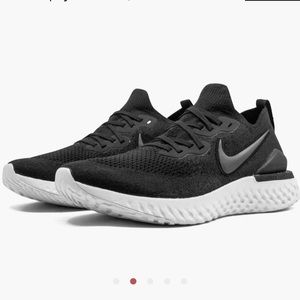 Nike Epic Reacts Flyknit Running Shoes in Black
